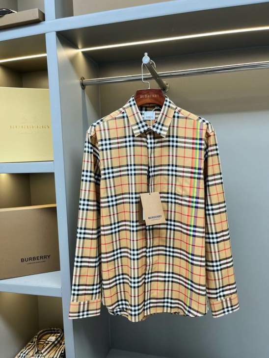 Picture of Burberry Shirt Long _SKUBurberryS-2XLaztx893025709